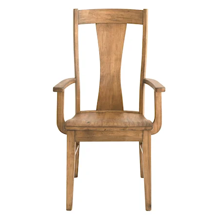 Boone Transitional Arm Chair
